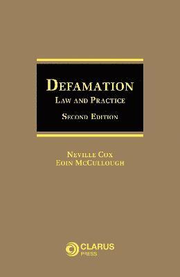 Defamation Law and Practice 1