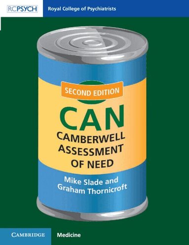Mike Slade, Graham Thornicroft - Camberwell Assessment of Need (CAN), Häftad