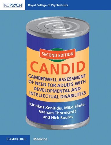 Kiriakos Xenitidis, Mike Slade, Graham Thornicroft, Nick Bouras - Camberwell Assessment of Need for Adults with Developmental and Intellectual Disabilities, Häftad