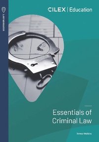 bokomslag Essentials of Criminal Law