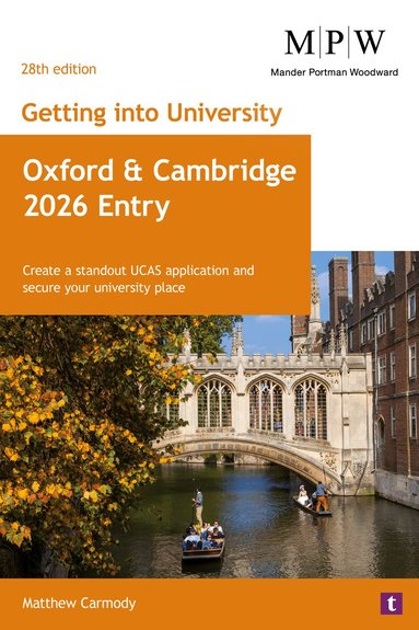 Mat Carmody - Getting into University: Oxford and Cambridge 2026 Entry, Häftad