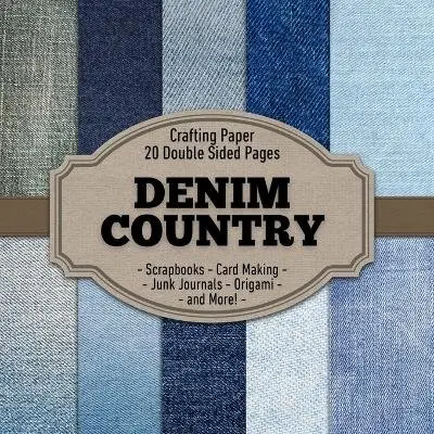 Denim Country Scrapbook Crafting Paper, Häftad. Tillgänglighet: Lägg i varukorg