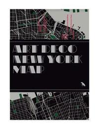bokomslag Art Deco New York Map