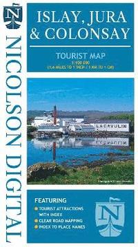 bokomslag Nicolson Tourist Map Islay and Jura