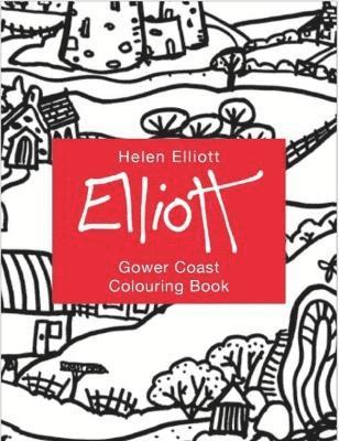 Helen Elliott Concertina Colouring Book: Gower Coast 1