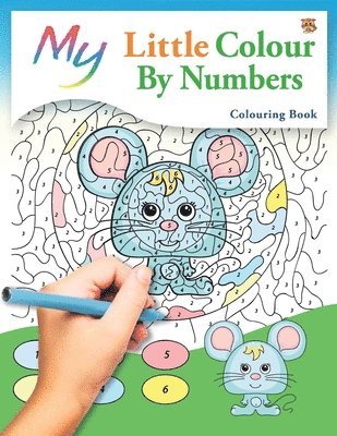 bokomslag My Little Colour By Numbers Colouring Book