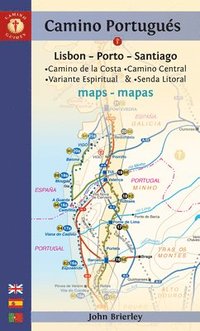 bokomslag Camino Portugues Maps - Sixth Edition