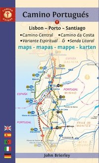bokomslag Camino Portugues Maps