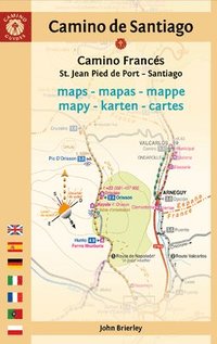 bokomslag Camino De Santiago Maps