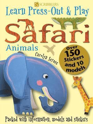 Carolyn Scrace - Learn, Press-Out & Play Safari Animals, Häftad