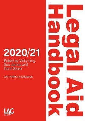 Vicky Ling - Legal Aid Handbook 2020/21, Häftad