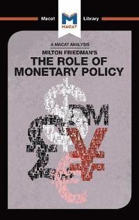 bokomslag An Analysis of Milton Friedman's The Role of Monetary Policy