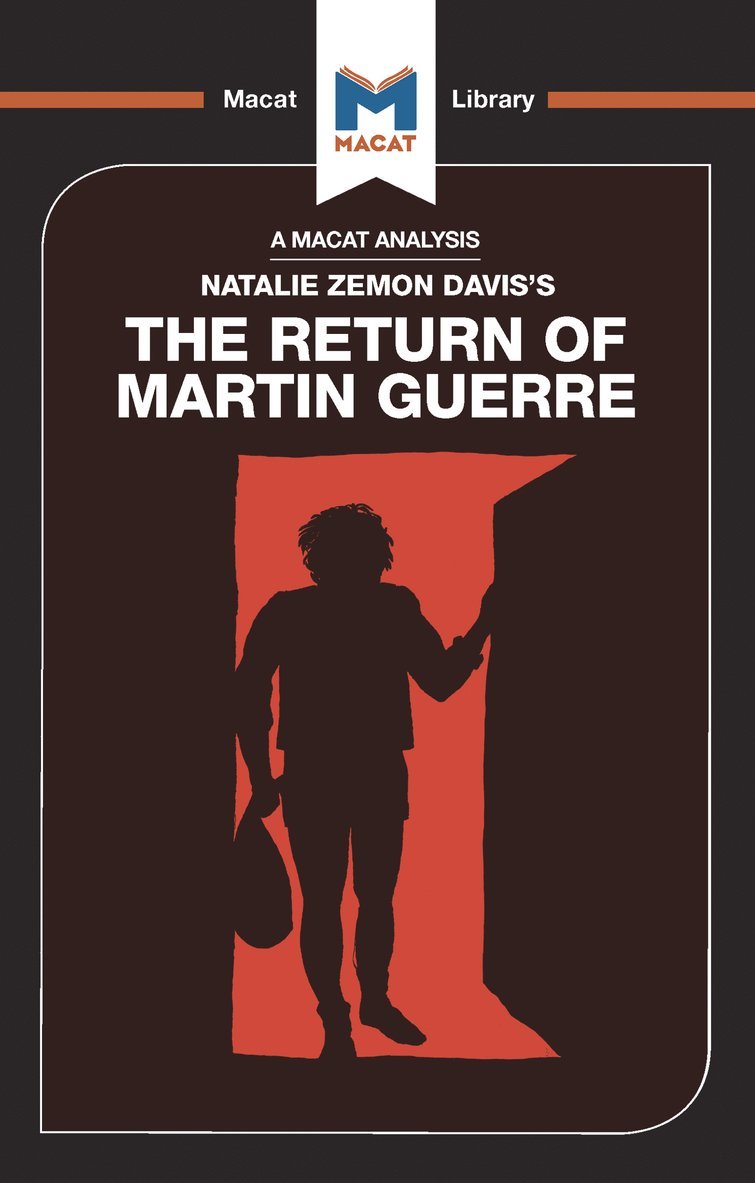 Analysis of Natalie Zemon Davis's The Return of Martin Guerre