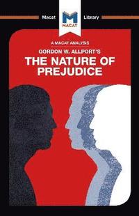 bokomslag An Analysis of Gordon W. Allport's The Nature of Prejudice