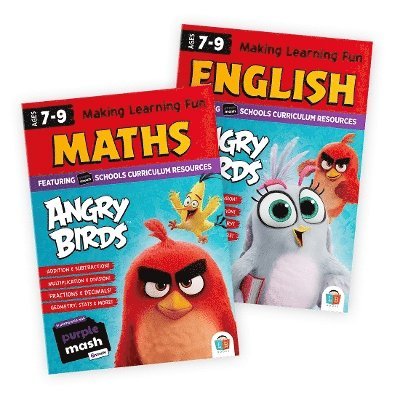Angry Birds Maths and English Book  Bundle