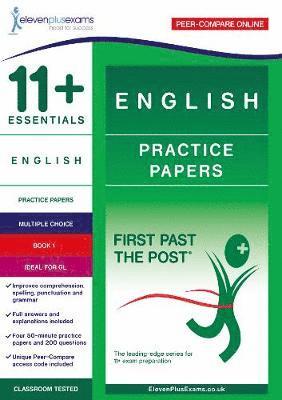 11+ Essentials English Practice Papers Book 1 1