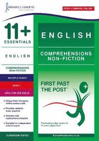bokomslag 11+ Essentials English Comprehensions: Non Fiction Book 1