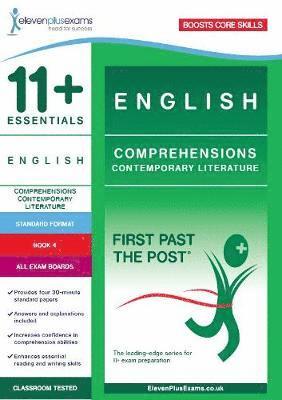 bokomslag 11+ English: Comprehensions Contemporary Literature Book 4 (Standard Format)