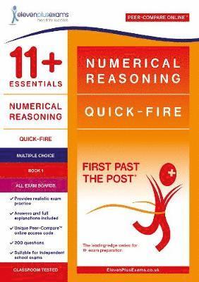 bokomslag 11+ Essentials Numerical Reasoning: Quick-Fire Book 1  Multiple Choice