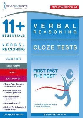 bokomslag 11+ Essentials Verbal Reasoning: Cloze Tests Book 1