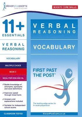 bokomslag 11+ Essentials Verbal Reasoning: Vocabulary Book 2