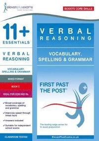 bokomslag 11+ Essentials Verbal Reasoning: Vocabulary, Spelling & Grammar Book 2