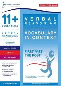 bokomslag 11+ Essentials Verbal Reasoning: Vocabulary in Context Level 3
