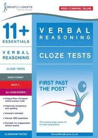 bokomslag 11+ Essentials Verbal Reasoning: Cloze Tests Book 3