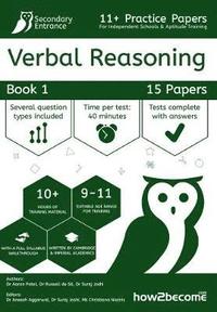 bokomslag 11+ Practice Papers For Independent Schools & Aptitude Training Verbal Reasoning Book 1