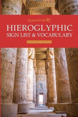 Hieroglyphic Sign List & Vocabulary