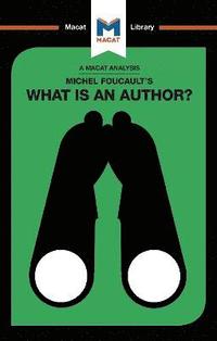 bokomslag An Analysis of Michel Foucault's What is an Author?