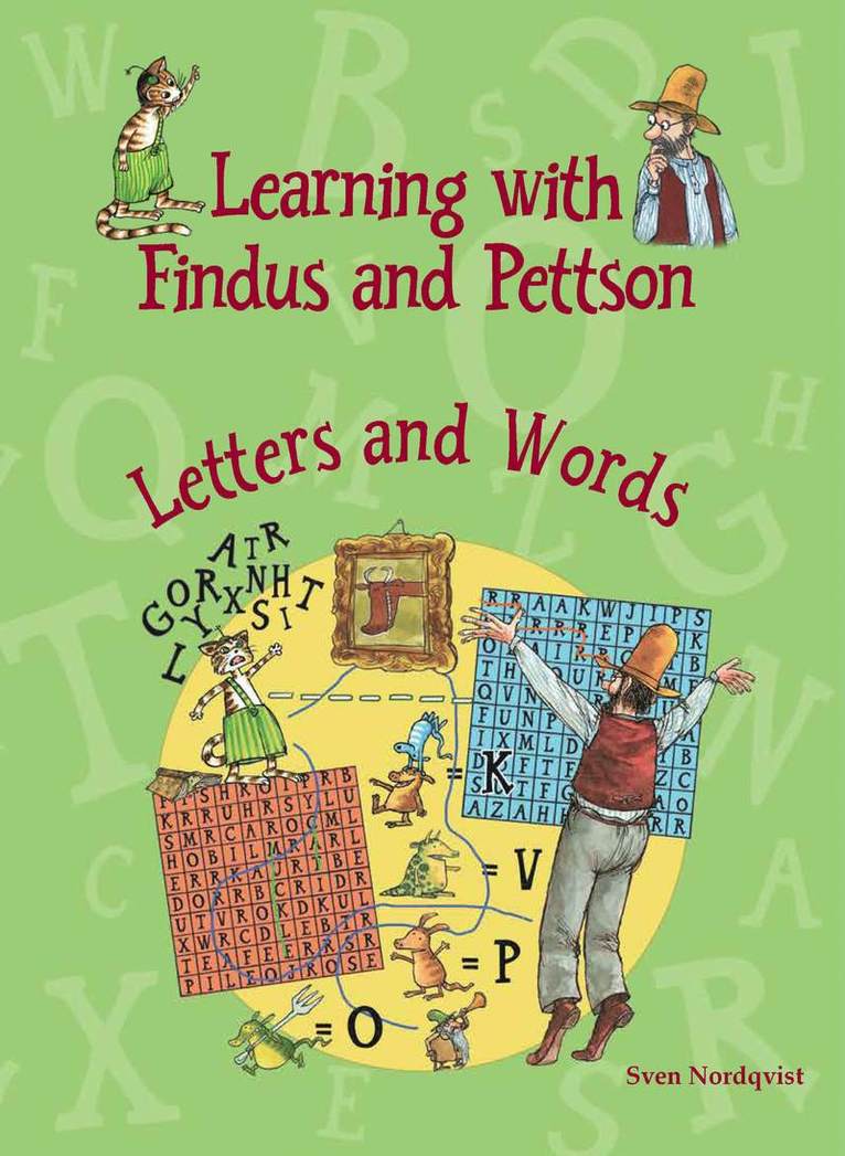 Sven Nordqvist - Learning with Findus and Pettson - Letters and Words, Häftad