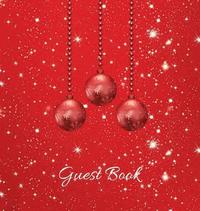 bokomslag Christmas Party Guest Book (HARDCOVER), Party Guest Book, Birthday Guest Comments Book, House Guest Book, Seasonal Party Guest Book, Special Events & Functions