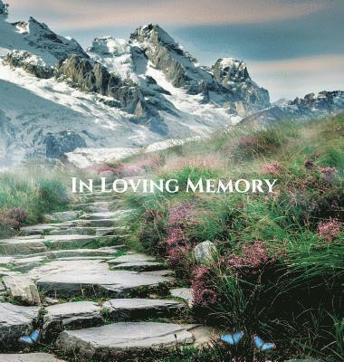 bokomslag Funeral Guest Book, "In Loving Memory", Memorial Service Guest Book, Condolence Book, Remembrance Book for Funerals or Wake