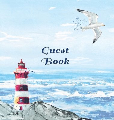 bokomslag GUEST BOOK FOR VACATION HOME, Visitors Book, Beach House Guest Book, Seaside Retreat Guest Book, Visitor Comments Book.