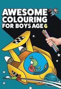 bokomslag Awesome Colouring Book For Boys Age 6