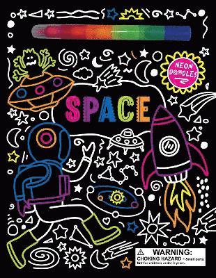 Neon Doodles Book - Space