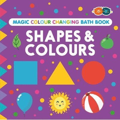 Magic Colour Changing Bath Book - Shapes & Colours 1