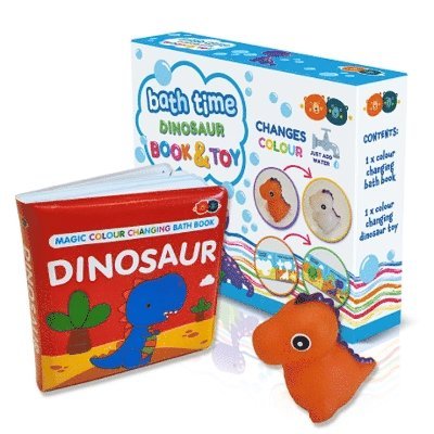 Magic Colour Changing Bath Book & Toy - Dinosaur 1