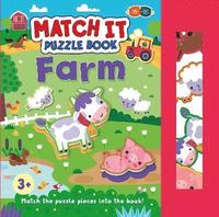 bokomslag Match It Puzzle Book - Farm