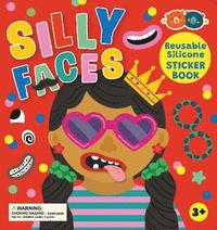 bokomslag Silicone Sticker Book - Silly Faces