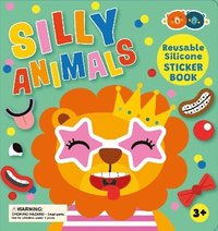 bokomslag Silicone Sticker Book - Silly Animals