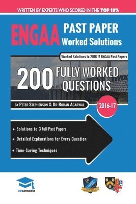 ENGAA Past Paper Worked Solutions 1