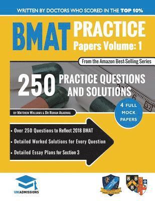 BMAT Practice Papers Volume 1 1