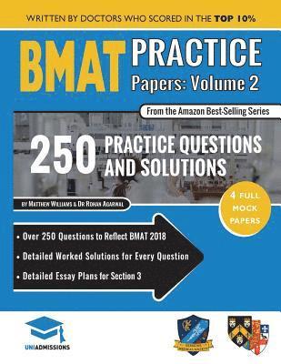 Matthew Williams, Rohan Agarwal, Dr Rohan Agarwal - BMAT Practice Papers Volume 2, Häftad
