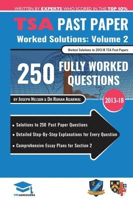 Joseph Nelson, Rohan Agarwal - TSA Past Paper Worked Solutions Volume 2, Häftad