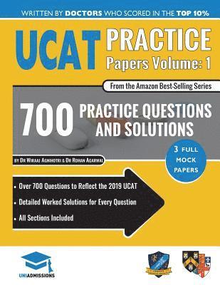 bokomslag UCAT Practice Papers Volume One