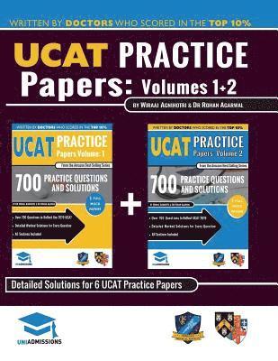 Wiraaj Agnihotri, Rohan Agarwal - UCAT Practice Papers Volumes One & Two, Häftad