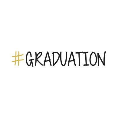 bokomslag #GRADUATION, Graduation Sign Book, Memory Keepsake Signing book, Highschool, College, Congratulatory, Graduation Party Guest Book, School Leavers, Memories and Predictions (Hardback)