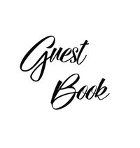 bokomslag Black and White Guest Book, Weddings, Anniversary, Party's, Special Occasions, Memories, Christening, Baptism, Visitors Book, Guests Comments, Vacation Home Guest Book, Beach House Guest Book,